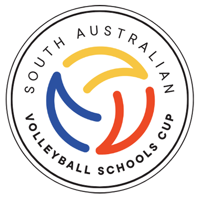 South Australian Volleyball Schools Cup logo
